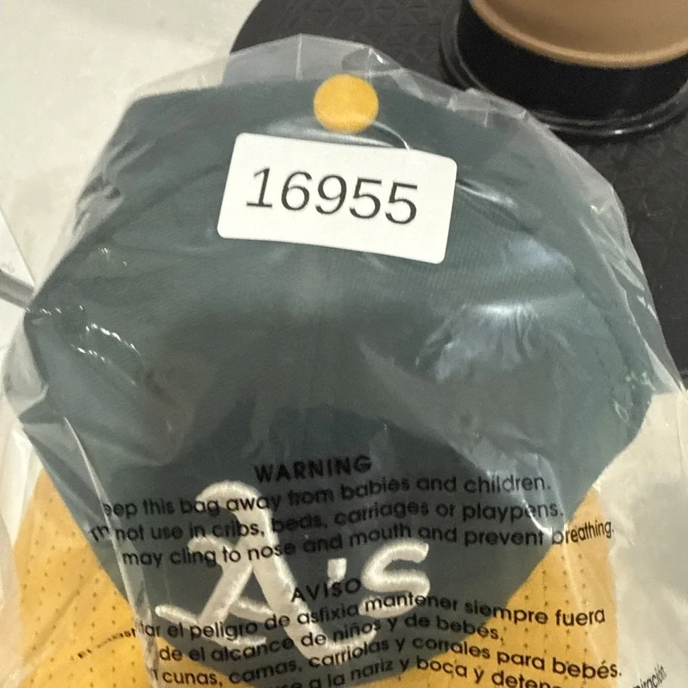 New Era 59FIFTY Oakland Athletics MLB Fitted 7 1/4  Cap Hat Green/Yellow nwot